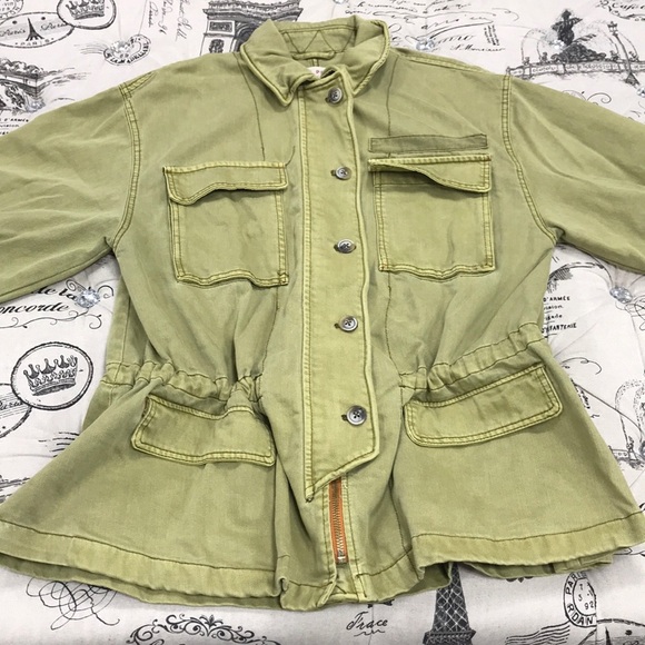 💥Free People Seize The Day Military Jacket - Picture 14 of 16
